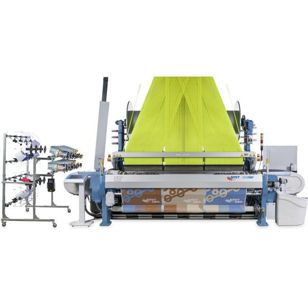 The fastest free flight rapier machine for an outstanding terry quality. SMIT GS980 F ensures cost-effective weaving of terry fabrics with outstanding performances.